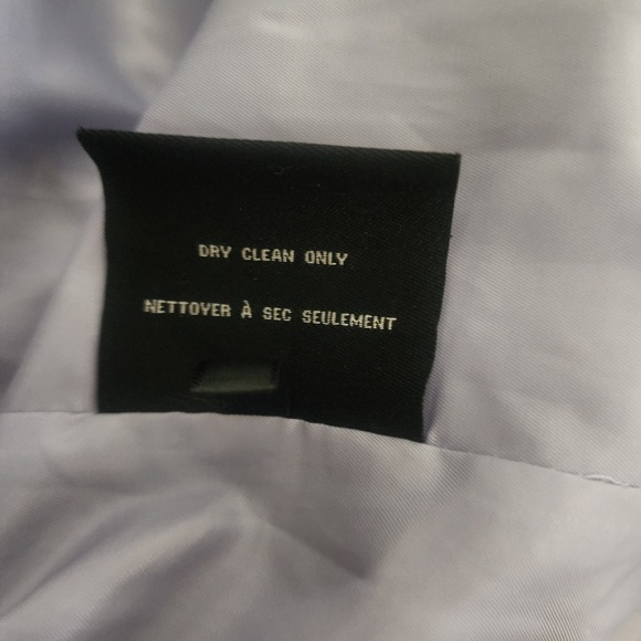 Cole Haan Signature Wool Wrap Coat Slick Lilac Purple Pea Winter City Classic 4P - Picture 5 of 10